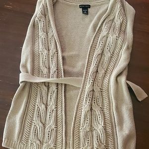 sleeveless cardigan women's size medium ny&co
